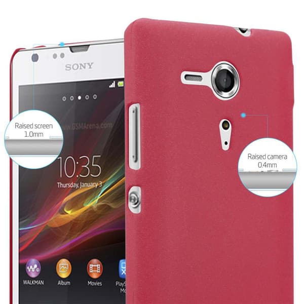 Sony Xperia SP Suojakuori Hard Case Suojakotelo himmeällä ulkonäöllä naarmuja ja iskuja vastaan