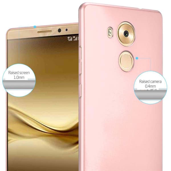 Huawei MATE 8 Suojakuori Hard Case Suojakotelo metallin näköinen suojus naarmuja ja iskuja vastaan