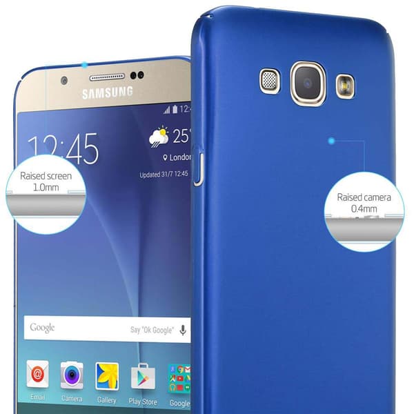 Hårt Samsung Galaxy A8 2015 Fodral Skal Fodral Mobilskydd Hard Case Skyddsomslag i metalloptik mot repor och stötar