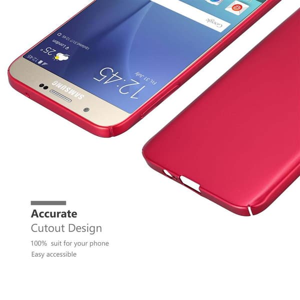 Hårt Samsung Galaxy A8 2015 Fodral Skal Fodral Mobilskydd Hard Case Skyddsomslag i metalloptik mot repor och stötar
