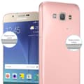Miniatyrbild 10 av 11: Hårt Samsung Galaxy A8 2015 Fodral Skal Fodral Mobilskydd Hard Case Skyddsomslag i metalloptik mot repor och stötar