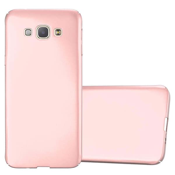 Hårt Samsung Galaxy A8 2015 Fodral Skal Fodral Mobilskydd Hard Case Skyddsomslag i metalloptik mot repor och stötar
