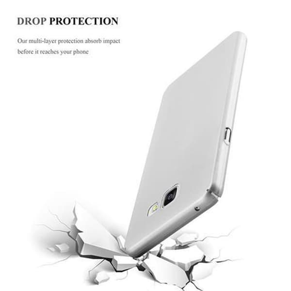 Deksel for Samsung Galaxy A5 2016 Hardt Case Beskyttende i metallutseende mot riper og støt.