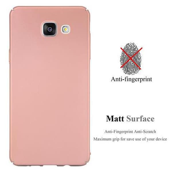 Deksel for Samsung Galaxy A5 2016 Hardt Case Beskyttende i metallutseende mot riper og støt.