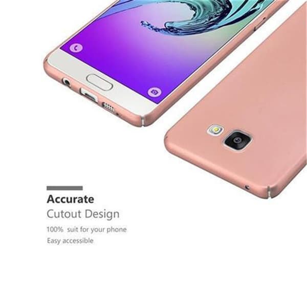 Deksel for Samsung Galaxy A5 2016 Hardt Case Beskyttende i metallutseende mot riper og støt.