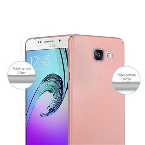 Deksel for Samsung Galaxy A5 2016 Hardt Case Beskyttende i metallutseende mot riper og støt.
