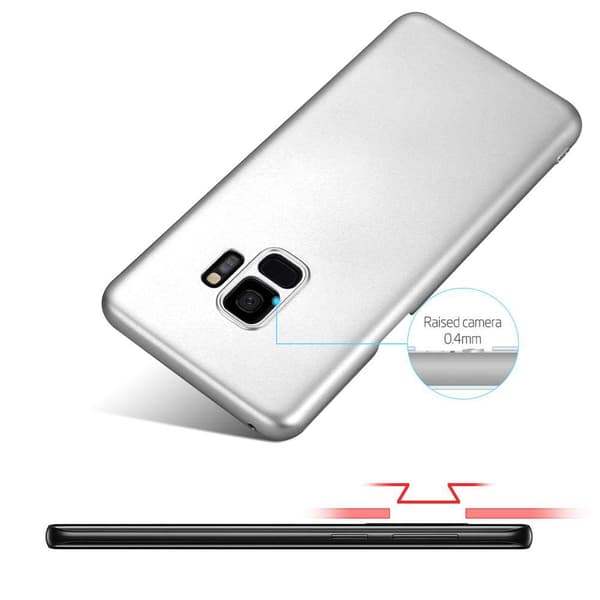 Deksel for Samsung Galaxy S9 Hardt Case Beskyttende i metallutseende mot riper og støt.