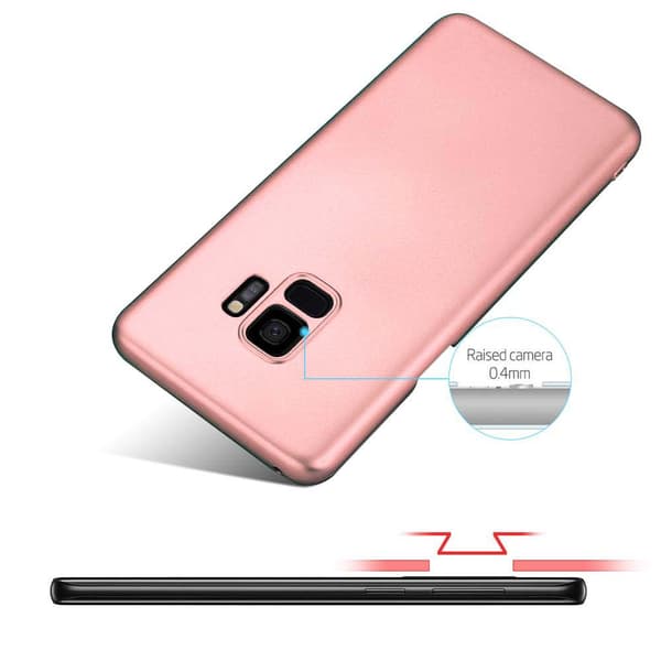 Deksel for Samsung Galaxy S9 Hardt Case Beskyttende i metallutseende mot riper og støt.