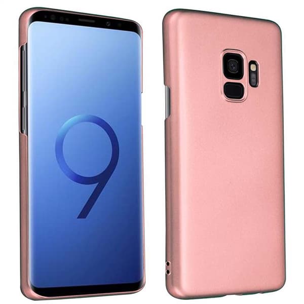 Deksel for Samsung Galaxy S9 Hardt Case Beskyttende i metallutseende mot riper og støt.