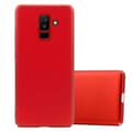 Pikkukuva 1 / 8: Samsung Galaxy A6 PLUS 2018 Suojakuori Hard Case Suojakotelo metallin näköinen suojus naarmuja ja iskuja vastaan