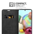 Pikkukuva 4 / 8: Samsung Galaxy A71 4G Suojakotelo Suojakuori Lompakkokotelo Matkapuhelinkotelo jossa magneettisuljenta, jalusta-toiminto ja korttitasku