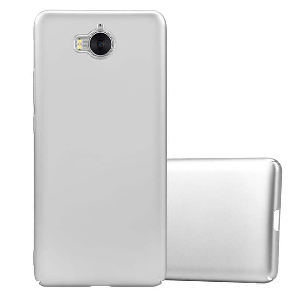 Huawei Y5 2017 / Y6 2017 Suojakuori Hard Case Suojakotelo metallin näköinen suojus naarmuja ja iskuja vastaan