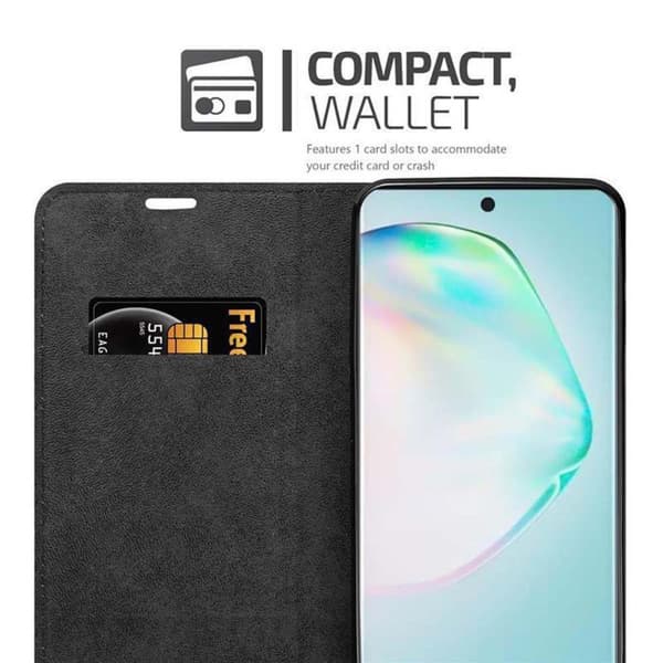 Samsung Galaxy A91 / S10 LITE / M80s Suojakotelo Suojakuori Lompakkokotelo Matkapuhelinkotelo jossa magneettisuljenta, jalusta-toiminto ja korttitasku