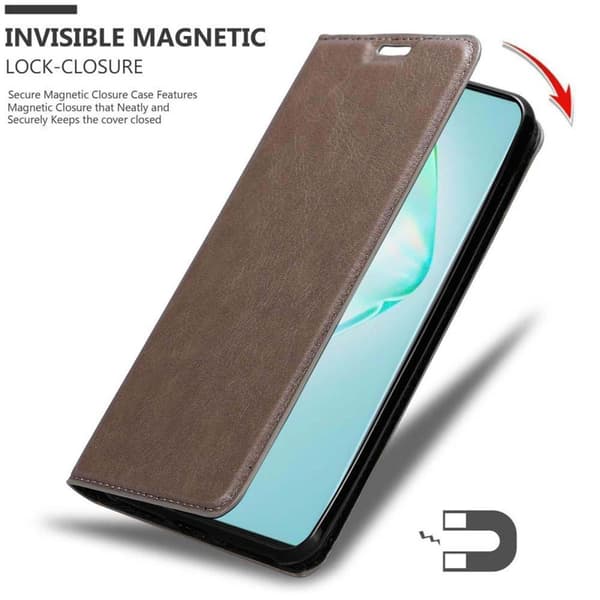 Samsung Galaxy A91 / S10 LITE / M80s Suojakotelo Suojakuori Lompakkokotelo Matkapuhelinkotelo jossa magneettisuljenta, jalusta-toiminto ja korttitasku
