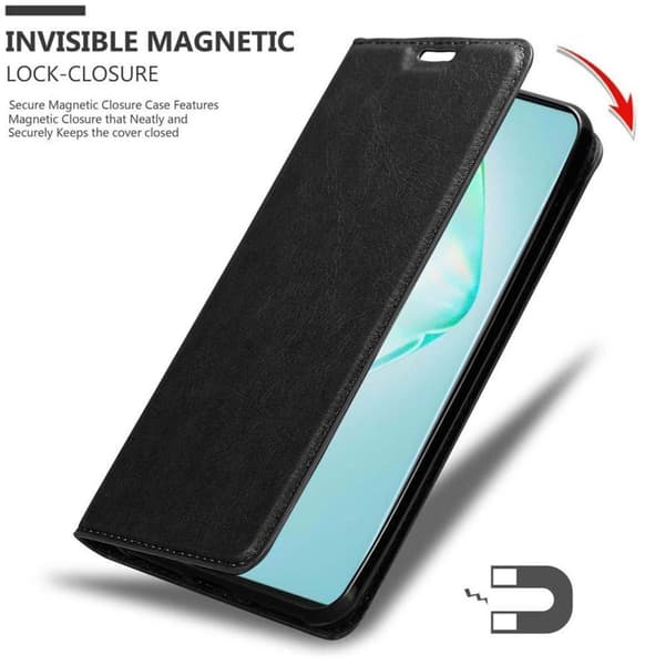Samsung Galaxy A91 / S10 LITE / M80s Suojakotelo Suojakuori Lompakkokotelo Matkapuhelinkotelo jossa magneettisuljenta, jalusta-toiminto ja korttitasku