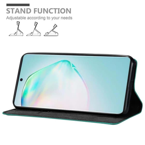 Samsung Galaxy A91 / S10 LITE / M80s Suojakotelo Suojakuori Lompakkokotelo Matkapuhelinkotelo jossa magneettisuljenta, jalusta-toiminto ja korttitasku
