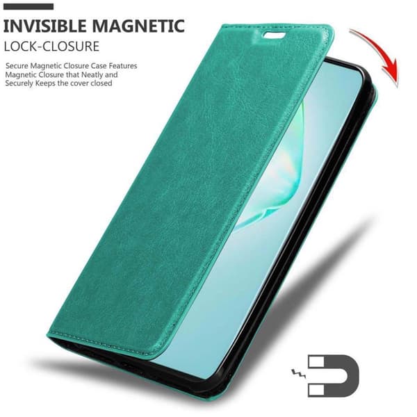 Samsung Galaxy A91 / S10 LITE / M80s Suojakotelo Suojakuori Lompakkokotelo Matkapuhelinkotelo jossa magneettisuljenta, jalusta-toiminto ja korttitasku