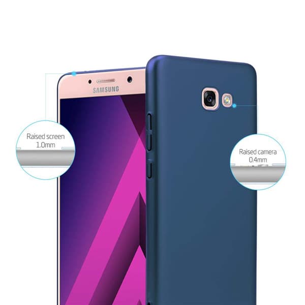Deksel for Samsung Galaxy A7 2017 Hardt Case Beskyttende i metallutseende mot riper og støt.