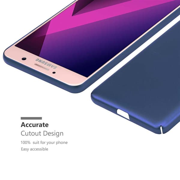 Deksel for Samsung Galaxy A7 2017 Hardt Case Beskyttende i metallutseende mot riper og støt.