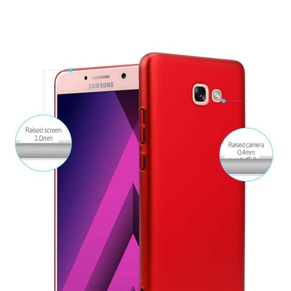 Deksel for Samsung Galaxy A7 2017 Hardt Case Beskyttende i metallutseende mot riper og støt.