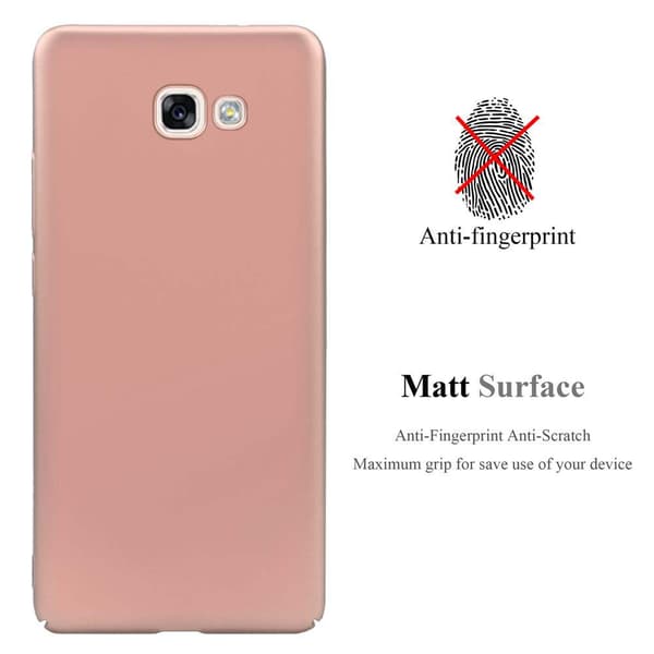 Hårt Samsung Galaxy A7 2017 Fodral Skal Fodral Mobilskydd Hard Case Skyddsomslag i metalloptik mot repor och stötar