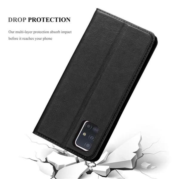 Samsung Galaxy A51 4G / M40s Fodral Skal Plånboksfodral Case med magnetisk stängning, ståfunktion och kortficka