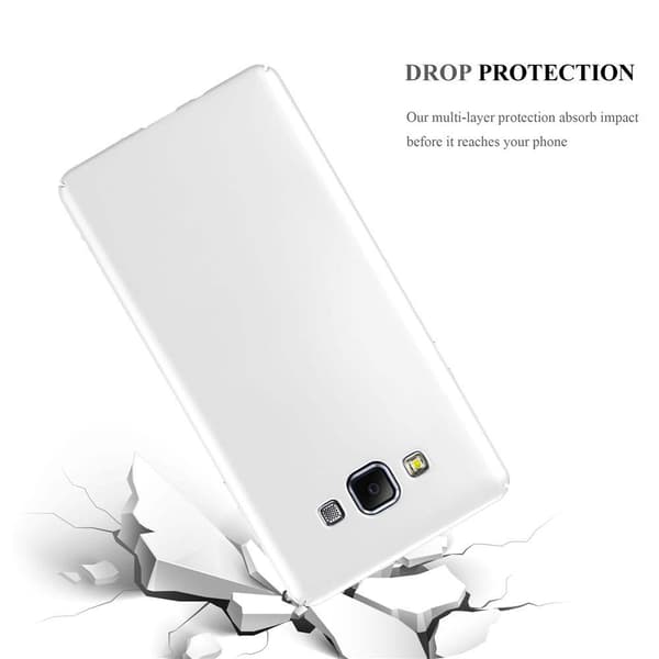 Samsung Galaxy A7 2015 Suojakuori Hard Case Suojakotelo metallin näköinen suojus naarmuja ja iskuja vastaan