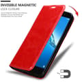 Miniatyrbild 7 av 8: Huawei Y7 PRIME 2017 Fodral Skal Plånboksfodral Case med magnetisk stängning, ståfunktion och kortficka