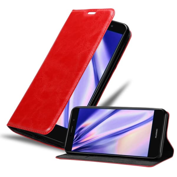 Huawei Y7 PRIME 2017 Fodral Skal Plånboksfodral Case med magnetisk stängning, ståfunktion och kortficka