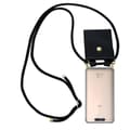 Pikkukuva 1 / 8: ZTE Blade V8 Suojakuori ketju Silikoni suojakotelo Gold Rings johto hihna ja irrotettava asia