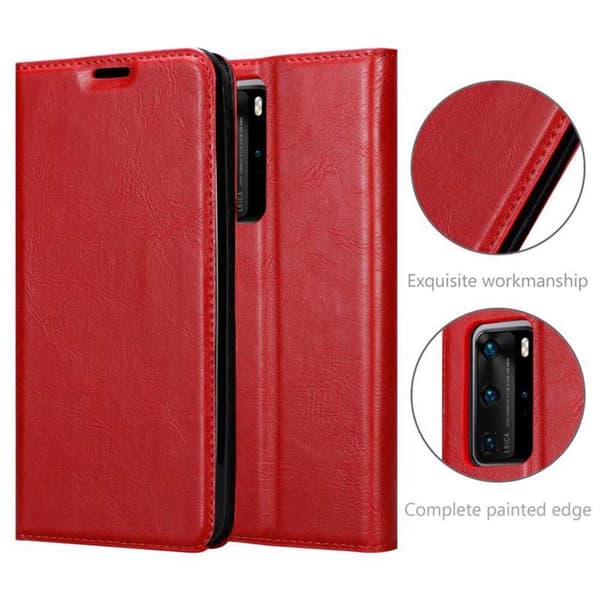 Huawei P40 PRO / P40 PRO+ Fodral Skal Plånboksfodral Case med magnetisk stängning, ståfunktion och kortficka