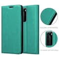 Miniatyrbild 6 av 8: Huawei P40 PRO / P40 PRO+ Fodral Skal Plånboksfodral Case med magnetisk stängning, ståfunktion och kortficka