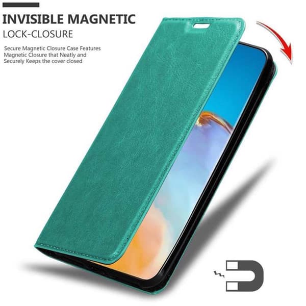 Lommebokdeksel til Huawei P40 PRO / P40 PRO+ Deksel med magnetisk lukking, stativfunksjon og kortlomme