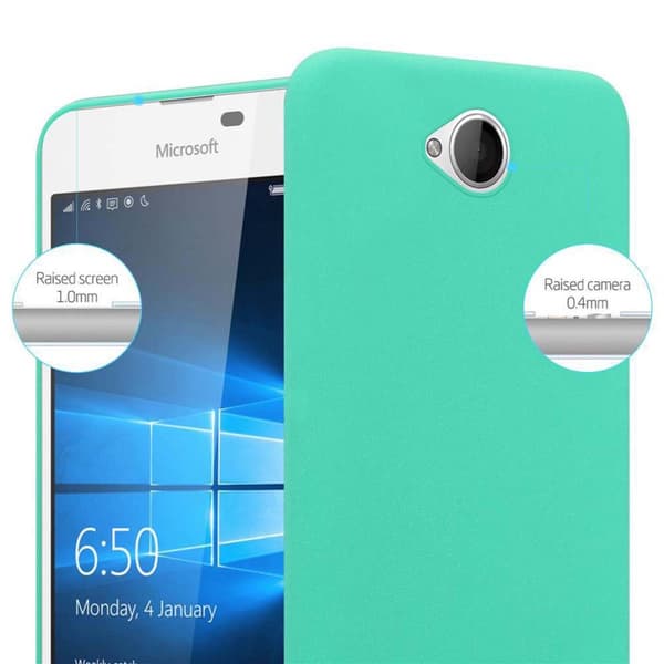 Nokia Lumia 650 Suojakuori Hard Case Suojakotelo himmeällä ulkonäöllä naarmuja ja iskuja vastaan