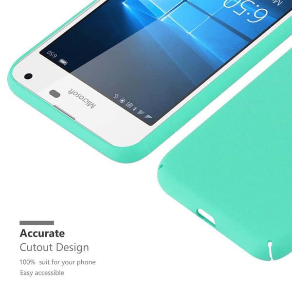 Nokia Lumia 650 Suojakuori Hard Case Suojakotelo himmeällä ulkonäöllä naarmuja ja iskuja vastaan