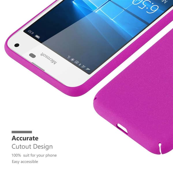 Nokia Lumia 650 Suojakuori Hard Case Suojakotelo himmeällä ulkonäöllä naarmuja ja iskuja vastaan