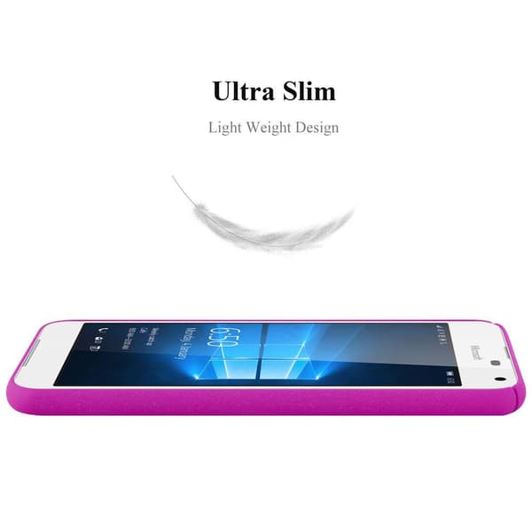 Nokia Lumia 650 Suojakuori Hard Case Suojakotelo himmeällä ulkonäöllä naarmuja ja iskuja vastaan