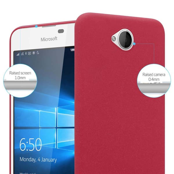 Nokia Lumia 650 Suojakuori Hard Case Suojakotelo himmeällä ulkonäöllä naarmuja ja iskuja vastaan