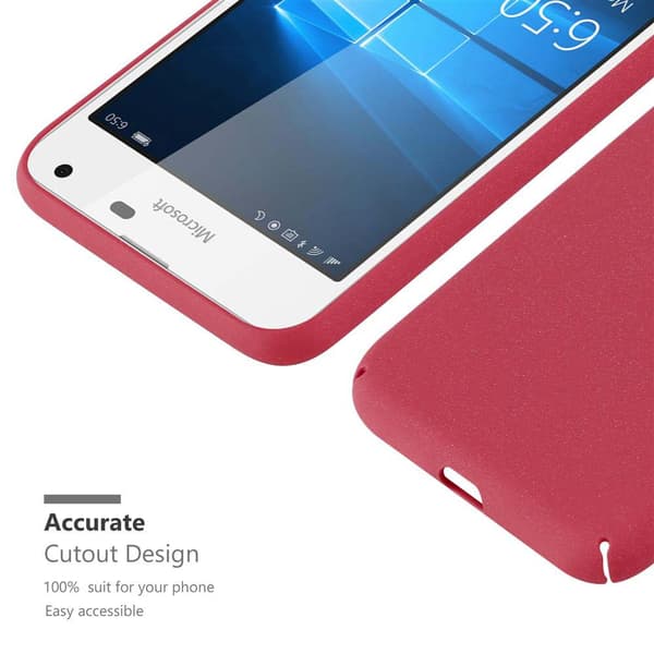 Nokia Lumia 650 Suojakuori Hard Case Suojakotelo himmeällä ulkonäöllä naarmuja ja iskuja vastaan
