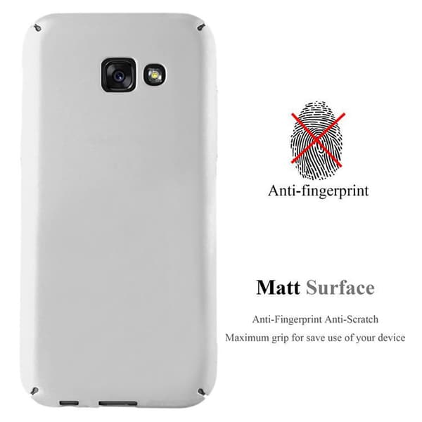 Deksel for Samsung Galaxy A3 2017 Hardt Case Beskyttende i metallutseende mot riper og støt.
