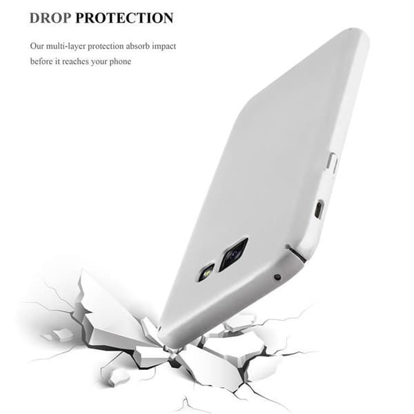 Deksel for Samsung Galaxy A3 2017 Hardt Case Beskyttende i metallutseende mot riper og støt.