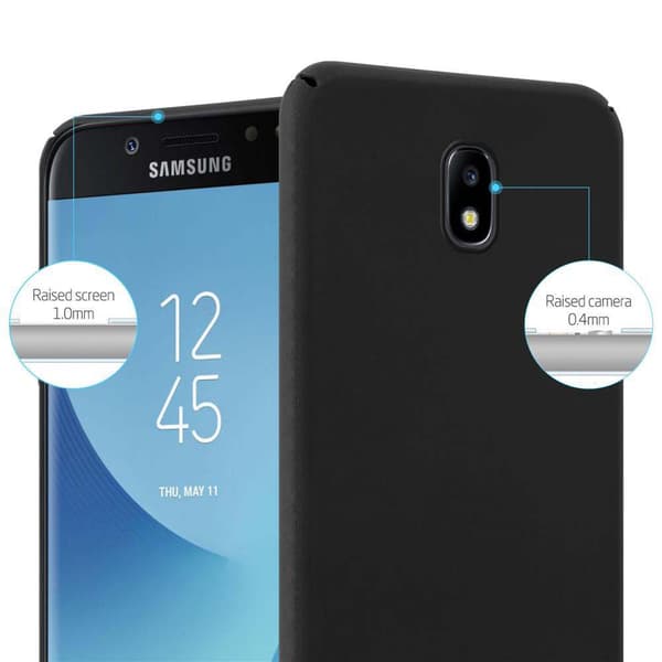 Deksel for Samsung Galaxy J7 2017 Hardt Case Beskyttende i metallutseende mot riper og støt.