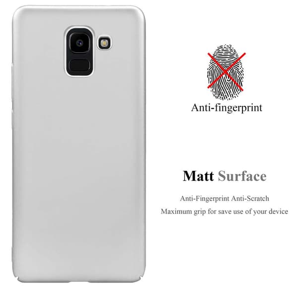 Samsung Galaxy J6 2018 Suojakuori Hard Case Suojakotelo metallin näköinen suojus naarmuja ja iskuja vastaan