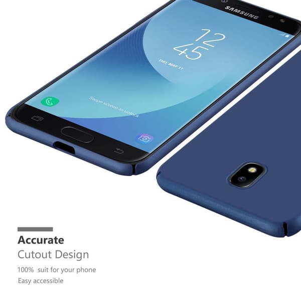 Hårt Samsung Galaxy J5 2017 Fodral Skal Fodral Mobilskydd Hard Case Skyddsomslag i metalloptik mot repor och stötar