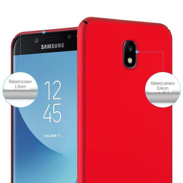 Hårt Samsung Galaxy J5 2017 Fodral Skal Fodral Mobilskydd Hard Case Skyddsomslag i metalloptik mot repor och stötar