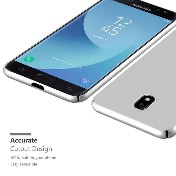 Hårt Samsung Galaxy J5 2017 Fodral Skal Fodral Mobilskydd Hard Case Skyddsomslag i metalloptik mot repor och stötar