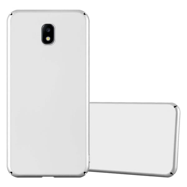 Hårt Samsung Galaxy J5 2017 Fodral Skal Fodral Mobilskydd Hard Case Skyddsomslag i metalloptik mot repor och stötar METALL SILVER