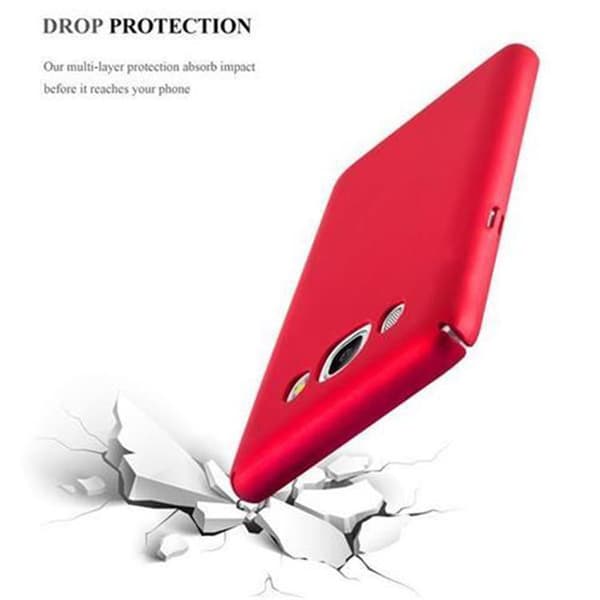 Samsung Galaxy J7 2016 Suojakuori Hard Case Suojakotelo metallin näköinen suojus naarmuja ja iskuja vastaan