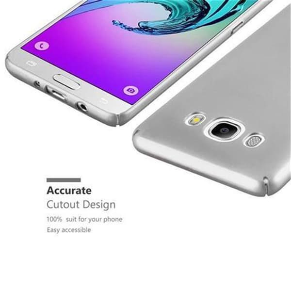 Samsung Galaxy J5 2016 Suojakuori Hard Case Suojakotelo metallin näköinen suojus naarmuja ja iskuja vastaan
