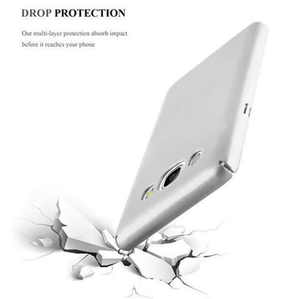 Samsung Galaxy J5 2016 Suojakuori Hard Case Suojakotelo metallin näköinen suojus naarmuja ja iskuja vastaan